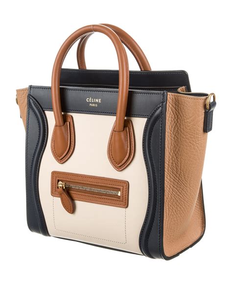 celine nano luggage tote price france|celine luggage tote sizes.